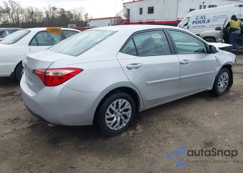 2018 Toyota Corolla Le из США, поврежденный, VIN 2T1BURHE4JC977568